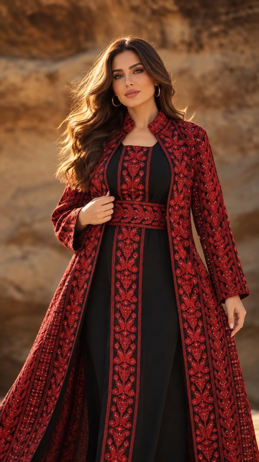 ثوب مطرز